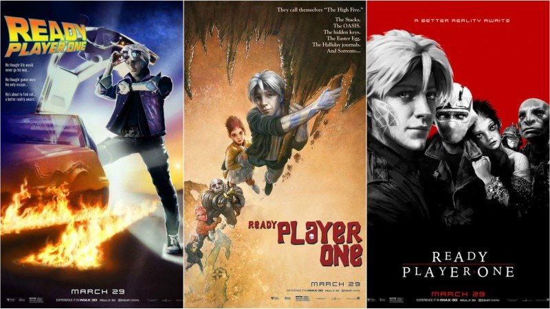 Nostalgic 'Ready Player One' Posters Pay Tribute to '80s Cinema - Bloody  Disgusting