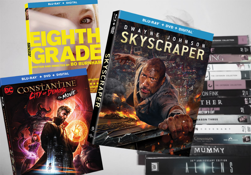 October 9 Bluray, Digital and DVD Releases