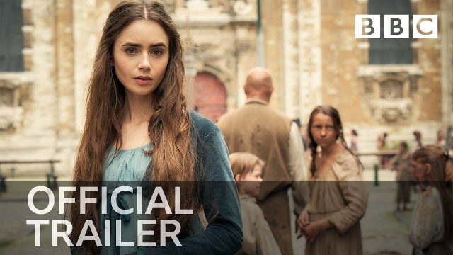 Bbcs Les Misèrables Trailer Features Lily Collins And Olivia Colman