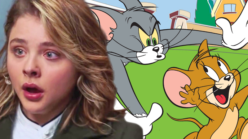 WATCH] 'Tom & Jerry' Review: Chloë Grace Moretz Plays With Cartoon