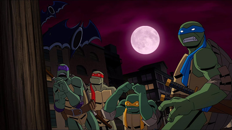 NickALive!: First Clip, New Images from 'Batman vs. Teenage Mutant Ninja  Turtles' Movie