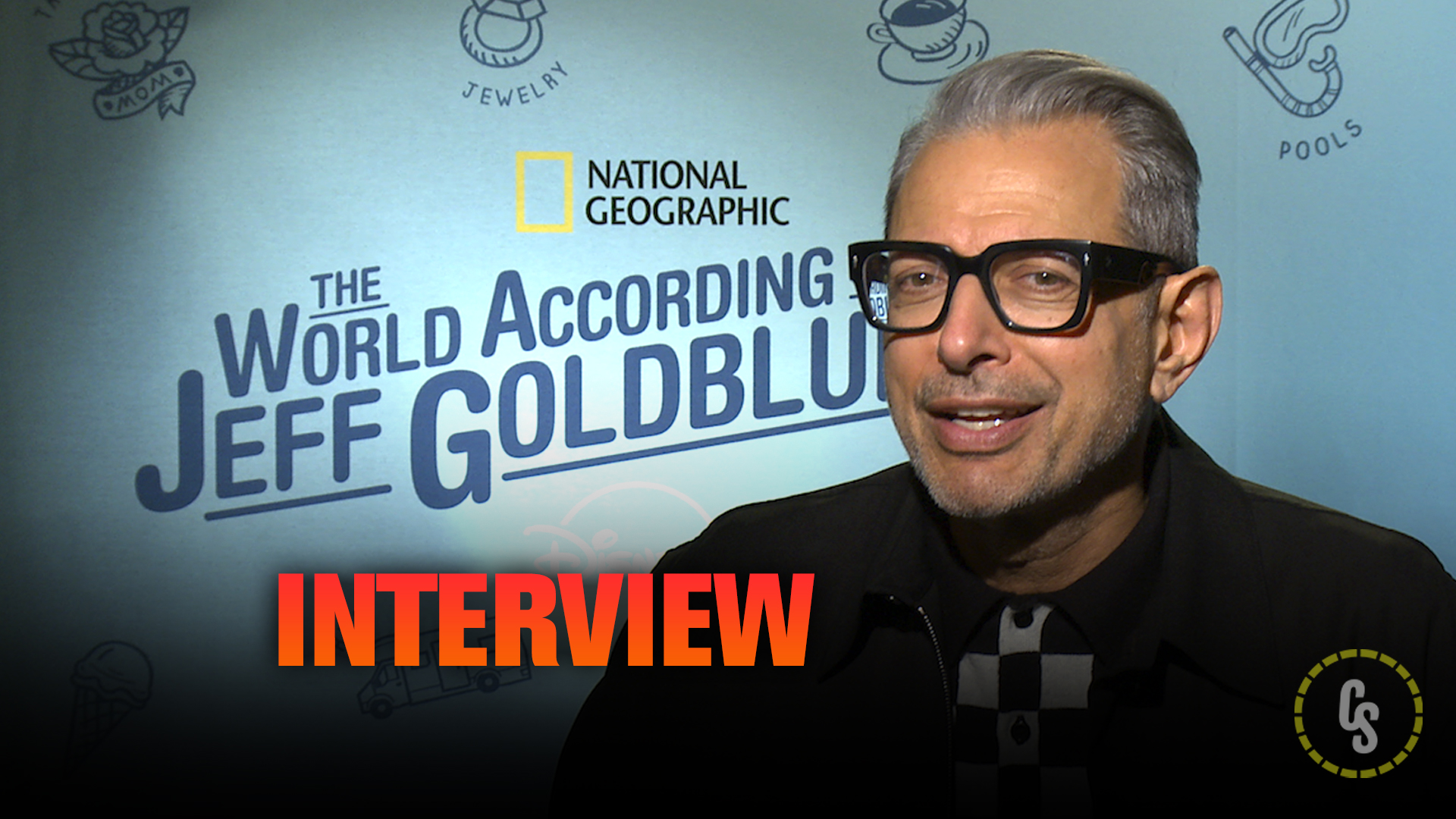 CS Video Goldblum on The World According to Jeff Goldblum Docuseries