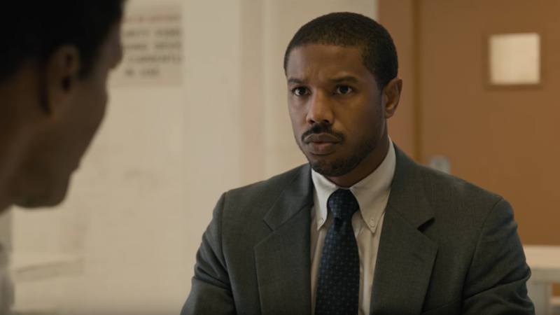 Michael B. Jordan Defends Jamie Foxx In New Just Mercy Trailer