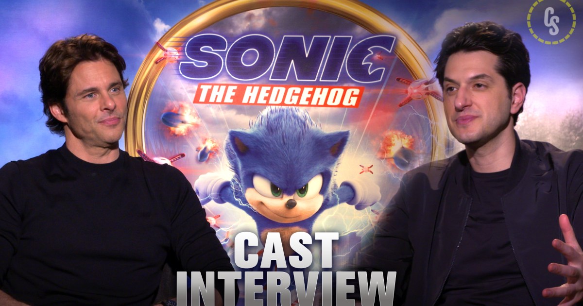 CS Video: James Marsden & Ben Schwartz Talk Sonic the Hedgehog