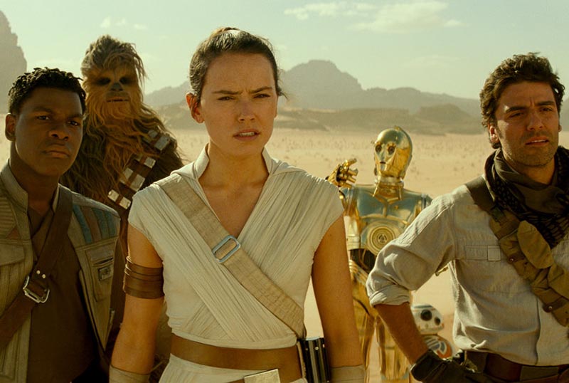 Star Wars: The Rise Of Skywalker' Exclusive Look With The Cast