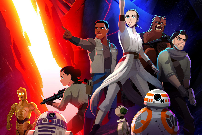 First Three Episodes & Poster Debuts For Star Wars: Galaxy Of Adventures