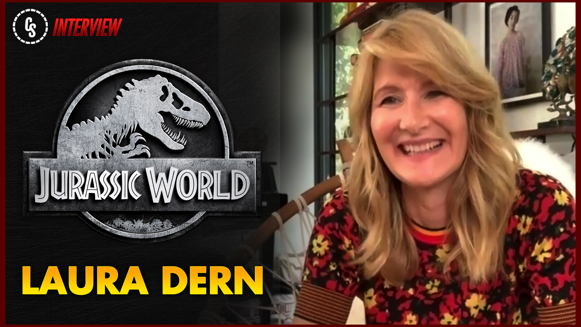 Cs Video Laura Dern Talks Return For Jurassic World Dominion 