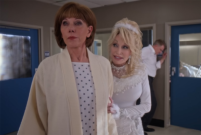 Dolly Parton S Christmas On The Square Trailer Starring Christine Baranski