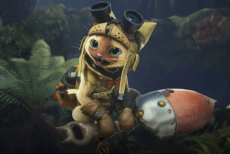 New Monster Hunter Teaser Reveals Palico Ron Perlman   MonsterHunter Palico 