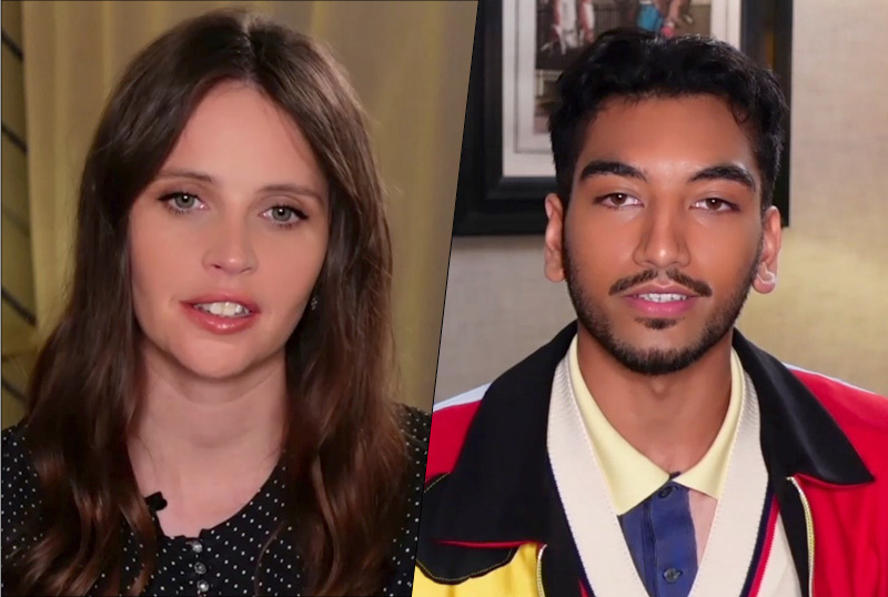 Felicity Jones And Nabhaan Rizwan Talk The Last Letter From Your Lover 3940