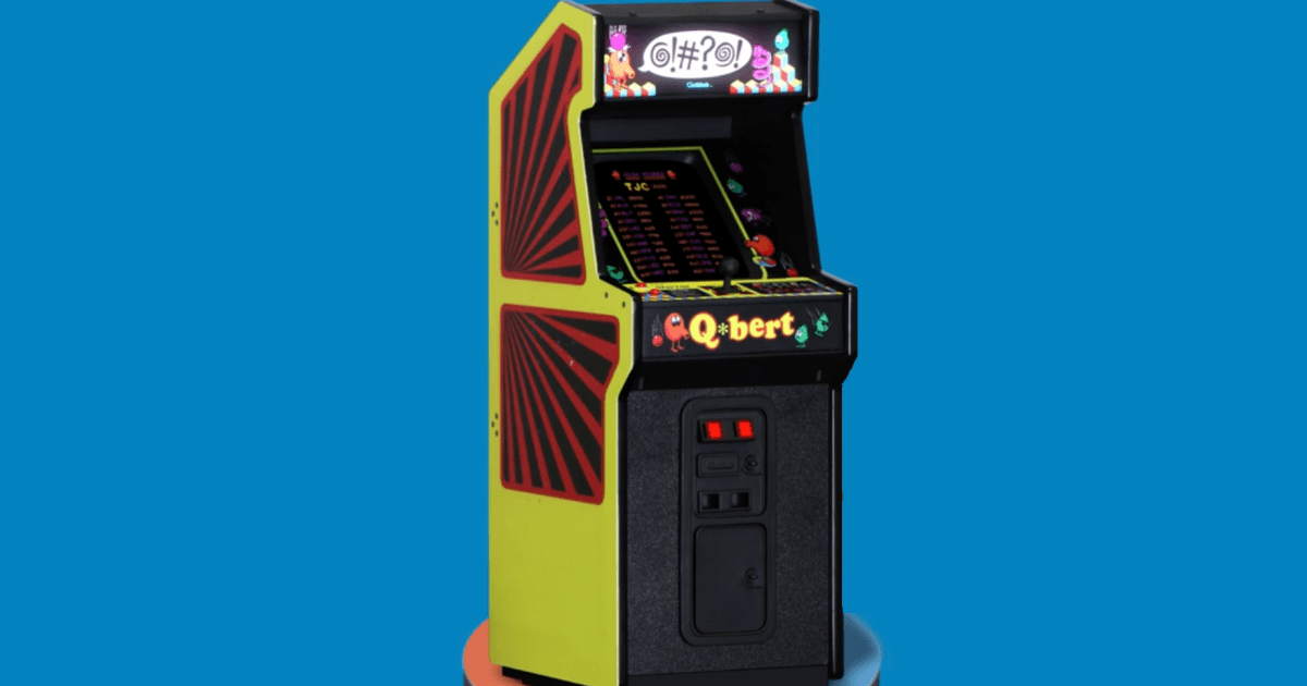 Q*bert Miniature Arcade Cabinet Announced, Releasing Later This Year