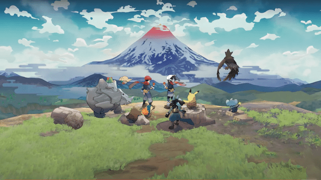 Pokémon Legends: Arceus, Gameplay, Official Website