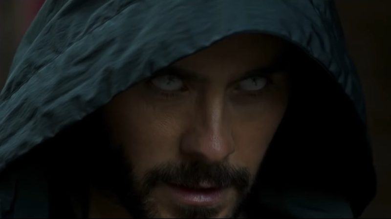 Morbius Poster & Clip Shows Jared Leto's Vampiric Transformation