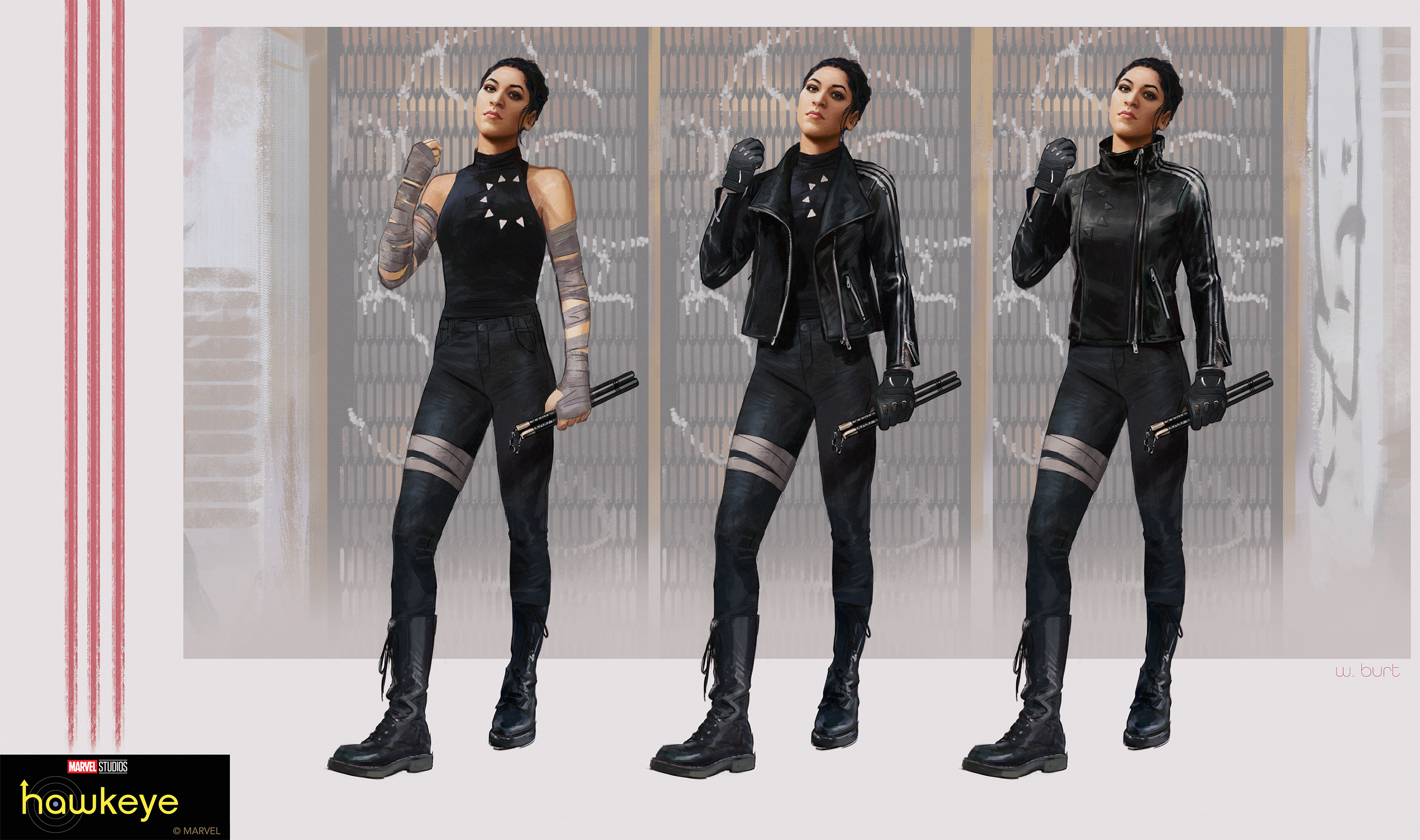 Hawyeke Concept Art Shows Off Early Echo Costumes 