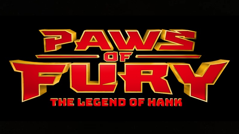 Dog goes to the premiere of Paws of Fury: The Legend Of Hank