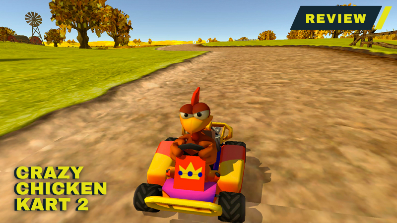 Crazy Chicken Kart Poor A Review: Racer PS4 2 Fascinating Yet