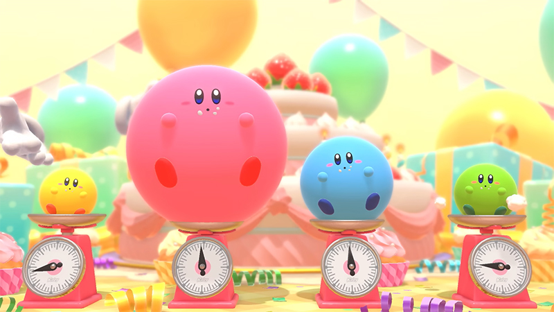 Kirby's Dream Buffet gameplay 