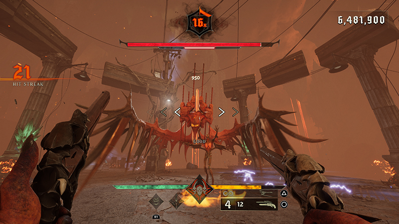 Metal: Hellsinger review - a rhythm shooter that has no right to be this  good