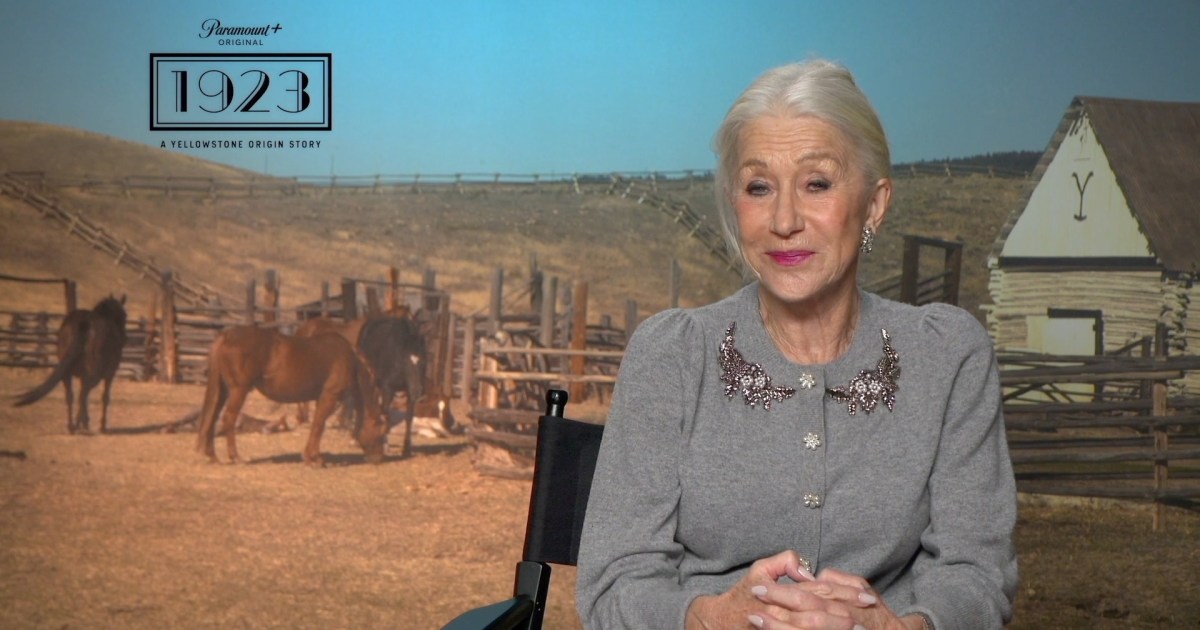 1923 Interview: Helen Mirren on the "Herd Comes First" Mentality