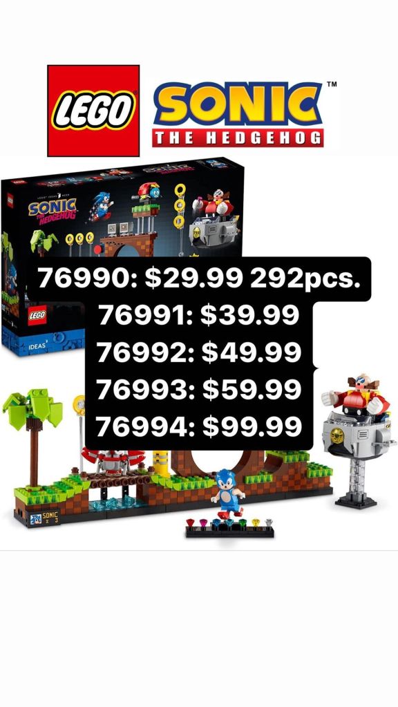 New Sonic LEGO sets and Minifigures coming? - Brick Land