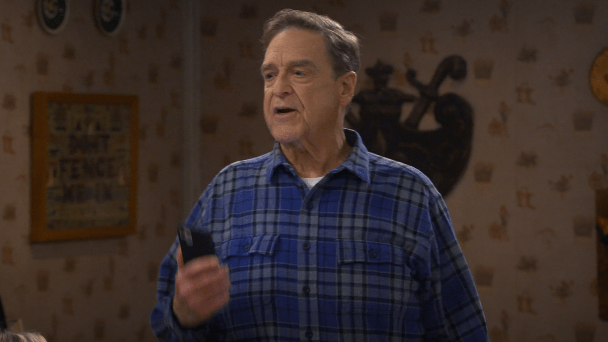 Exclusive The Conners Clip Shows John Goodman Getting Prenatal Ads