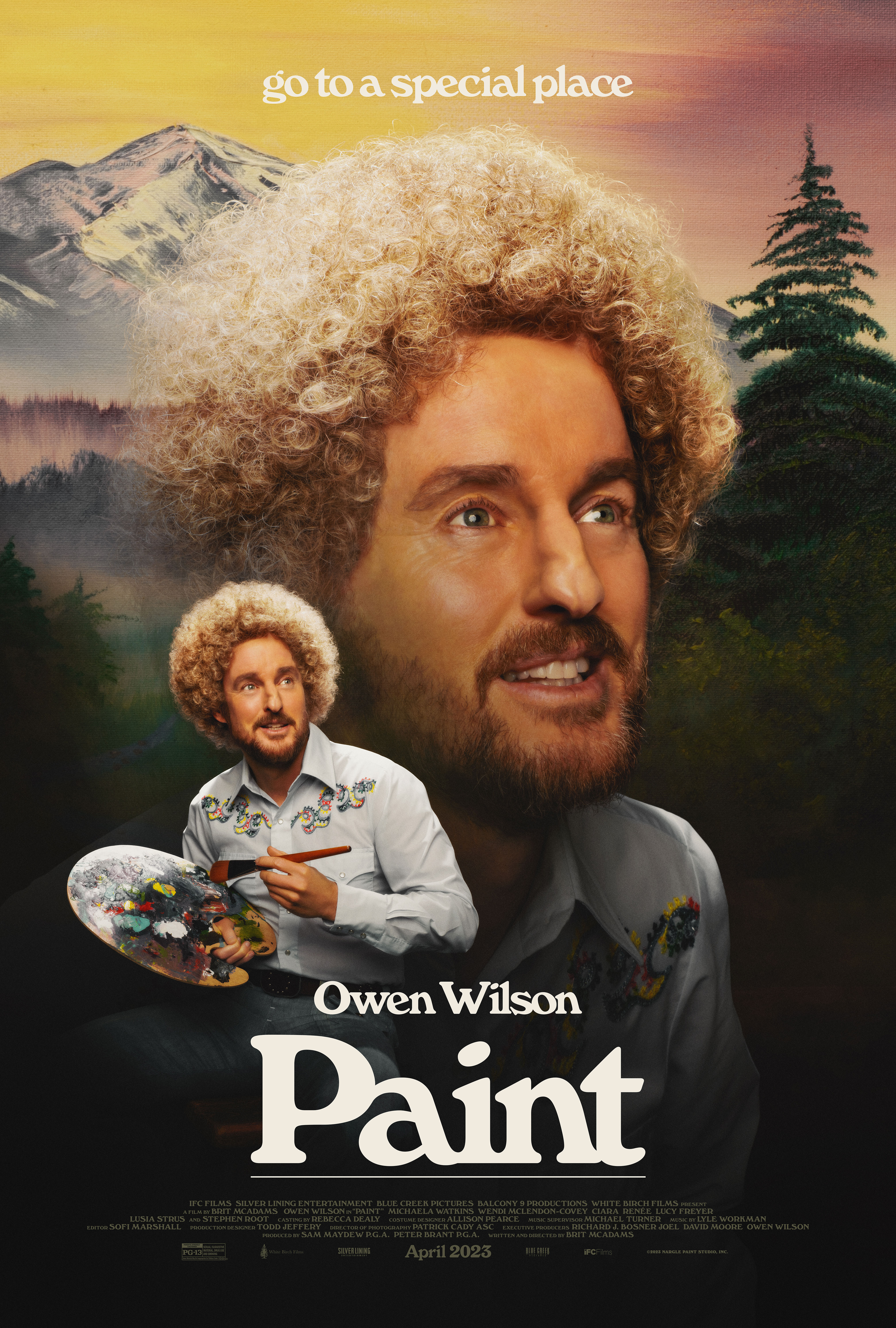 Paint Poster Owen Wilson Goes To A Special Place   GS IFC PAINT KeyArt Comp101 FIN 01 WEB 