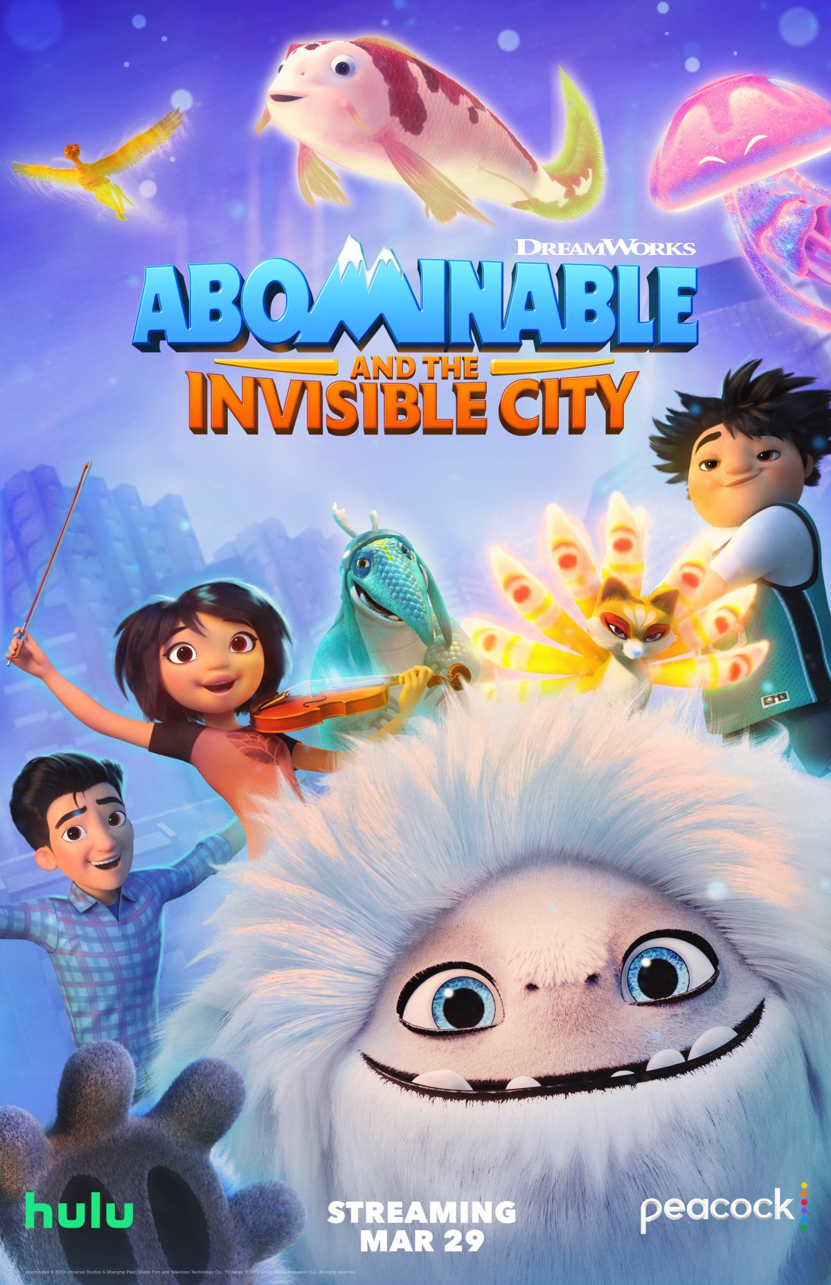 Le Clip Exclusif D'Abominable Et De La Ville Invisible De La Saison 2 ...