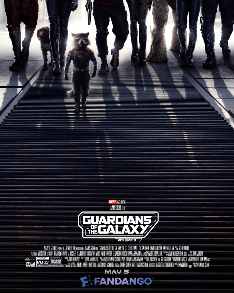 the Raccoon Galaxy of on the Rocket 3 Focus Guardians Posters Put Vol.