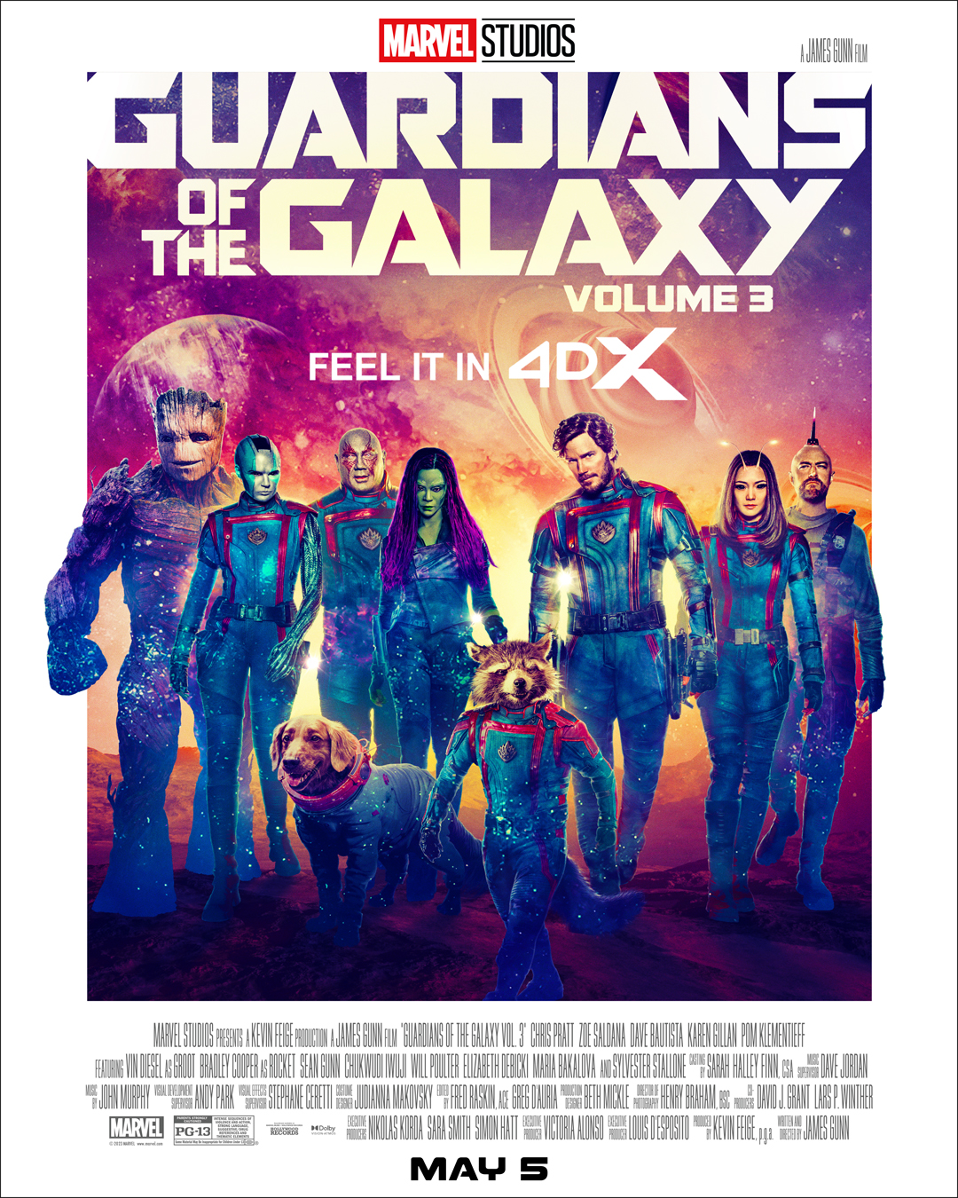 Guardians Of The Galaxy Vol. 3 Posters Put The Focus On Rocket Raccoon