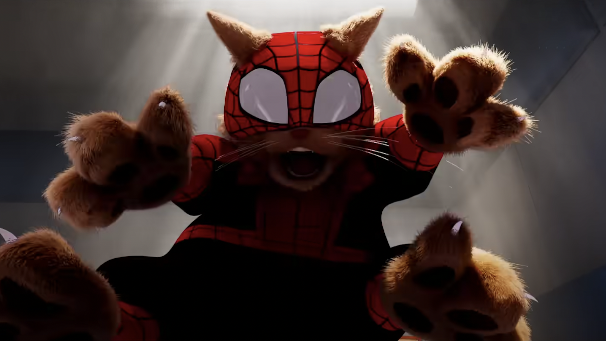 New SpiderMan Across the SpiderVerse Trailer Shows Spot and SpiderCat