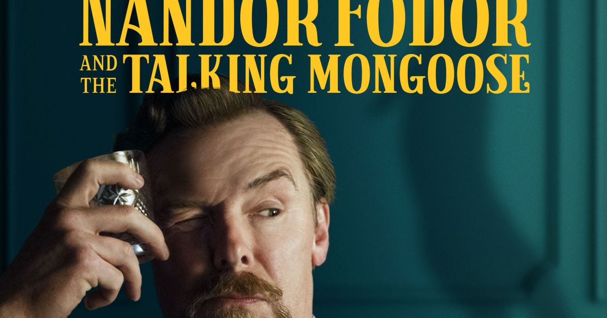 Nandor Fodor and the Talking Mongoose Trailer Simon Pegg Leads Dark Comedy