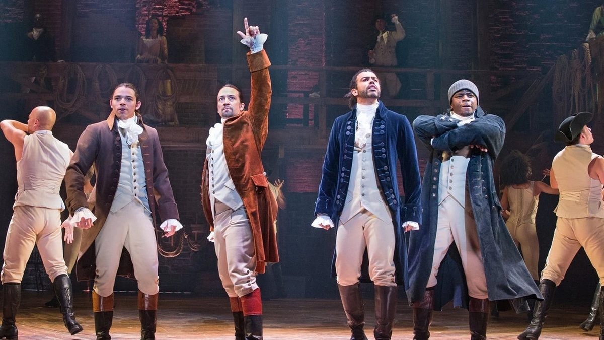 Disney plus streaming hamilton musical hot sale