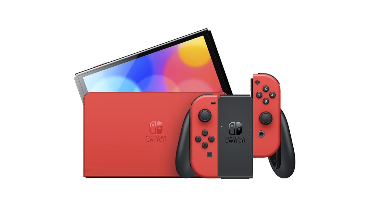 Nintendo Switch (Mario Red & Blue Edition)