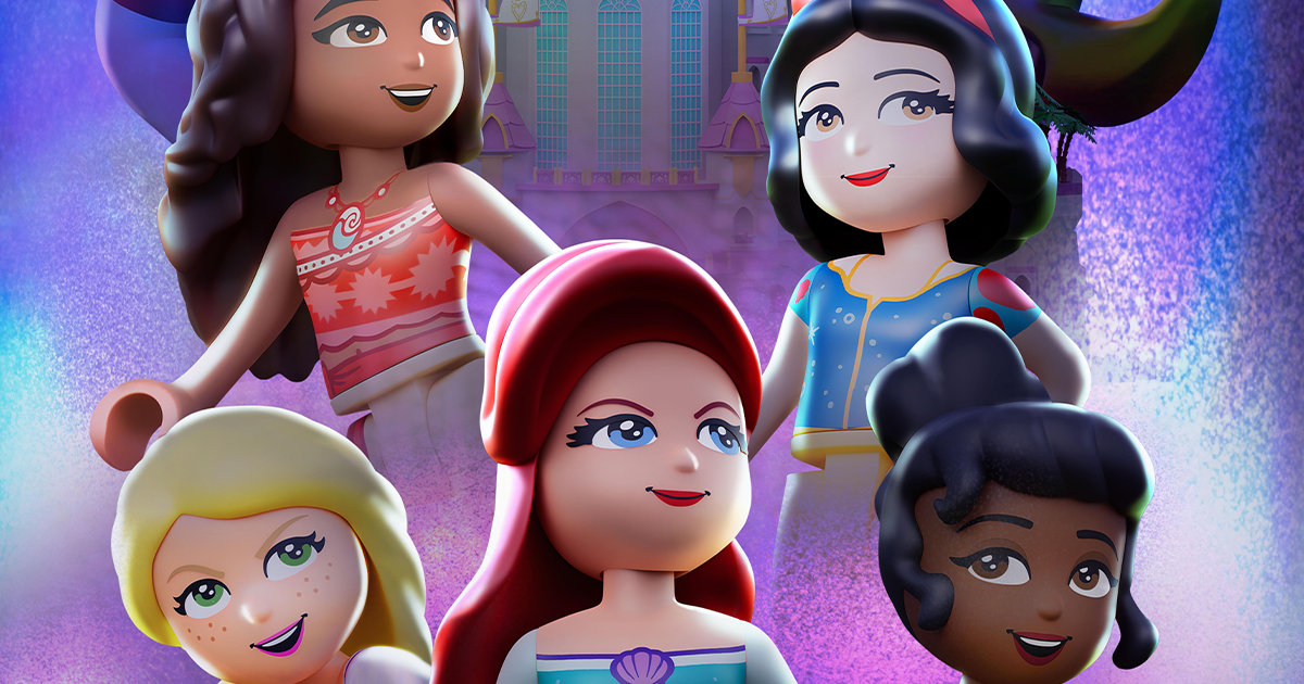 LEGO Disney Princess The Castle Quest Trailer Previews Animated Adventure