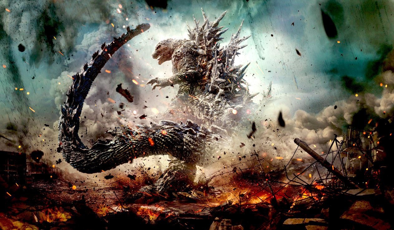 New Godzilla Minus One Images See The King Of The Monsters In Destructive Form 9059