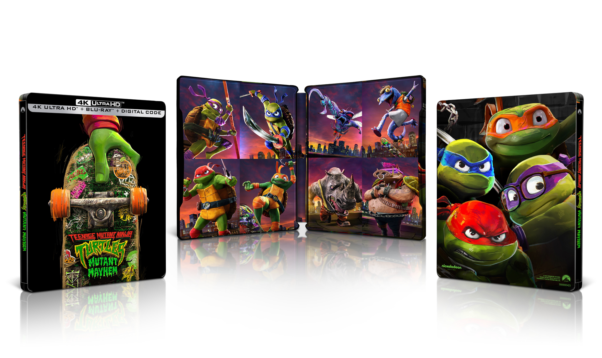 TMNT Mutant Mayhem 4K Blu ray DVD Release Date Set for Action