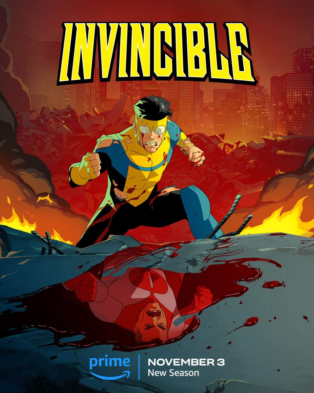 Invincible Season 2 Poster Revealed Alongside Trailer Release Date