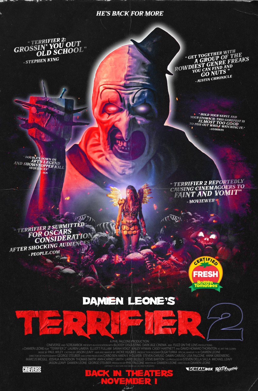 Terrifier 3 Teaser To Be Shown With Terrifier 2's Return To Theaters ...