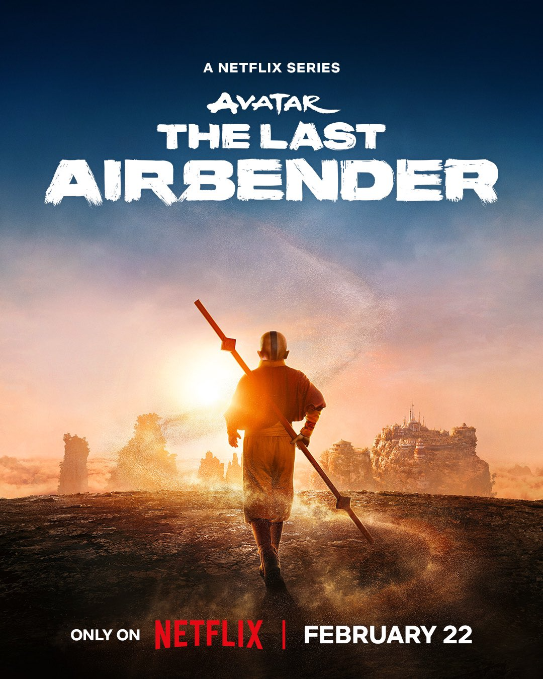 LiveAction Avatar The Last Airbender Poster Previews Netflix Series