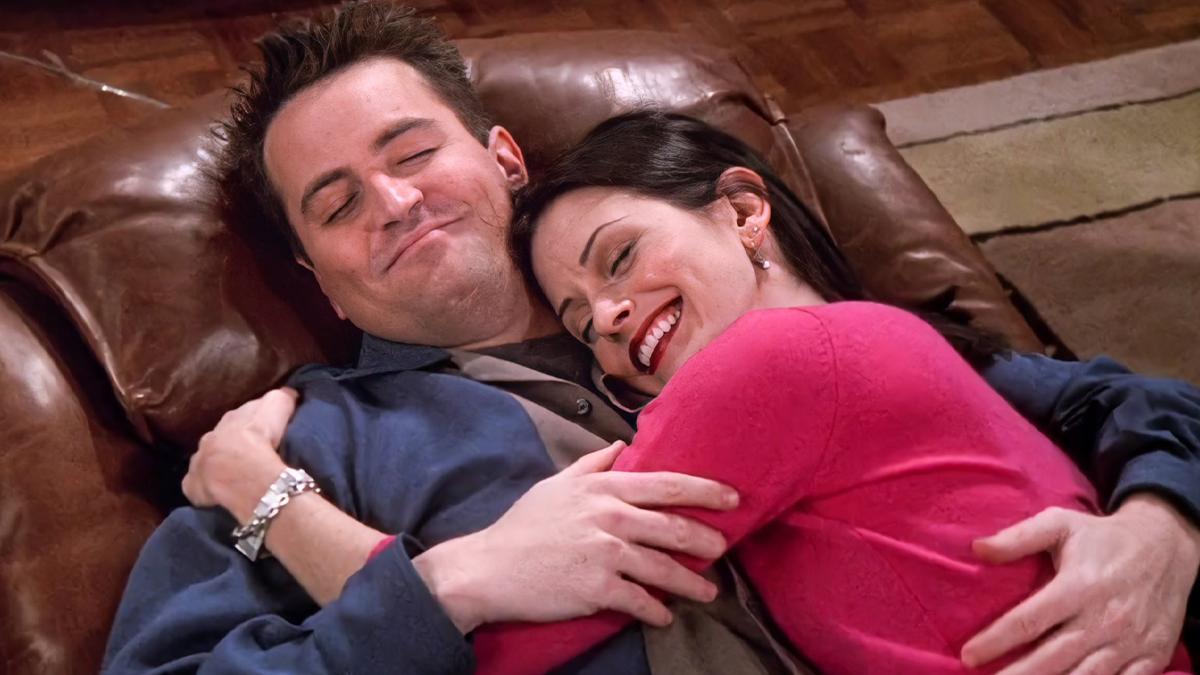 Courteney Cox Shares Matthew Perry Friends Outtake to Honor Late Costar