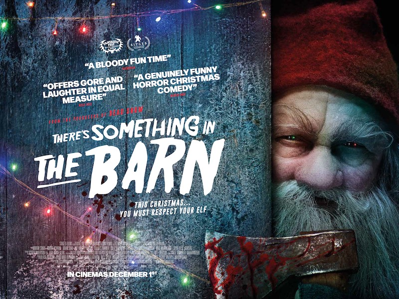 New There's Something in the Barn Trailer and Poster for Festive ...