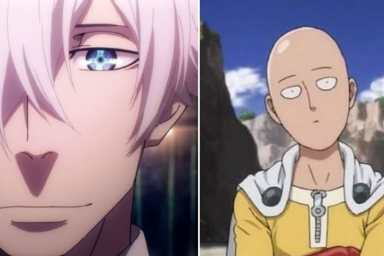 Decim (Death Parade) & One Punch Man (One Punch Man)