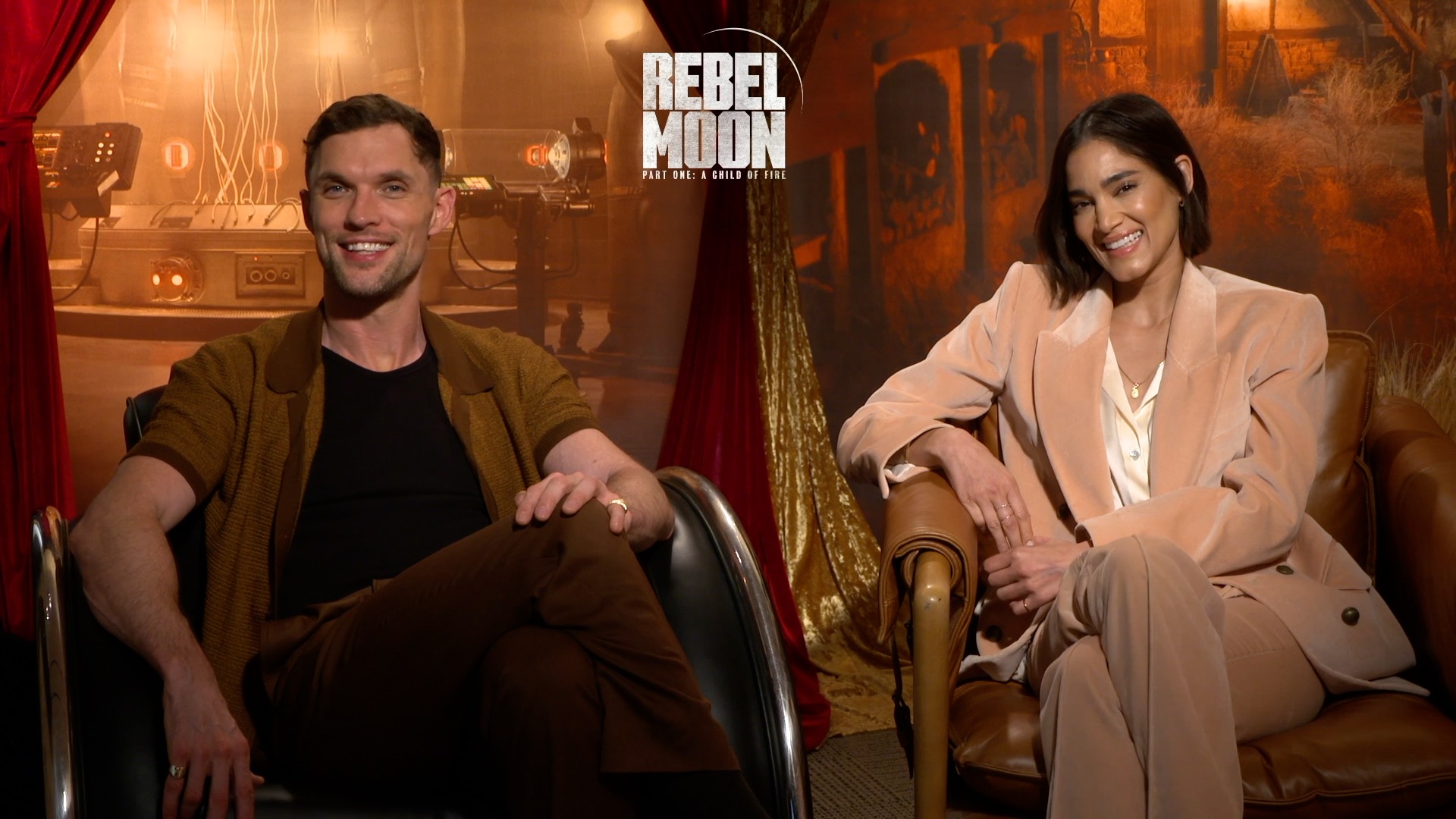 Rebel Moon - Part One: A Child of Fire Exclusive Clip (2023) Sofia  Boutella, Staz Nair 