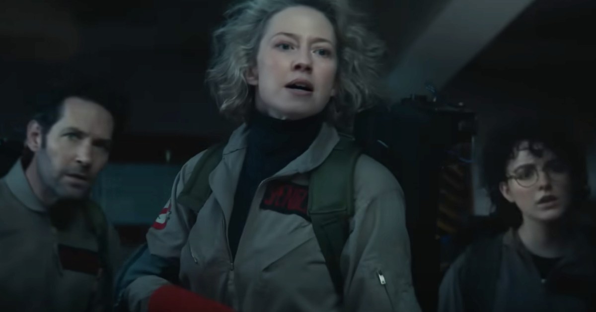 Ghostbusters Frozen Empire Clip Spenglers Chase a Sewer Dragon Ghost