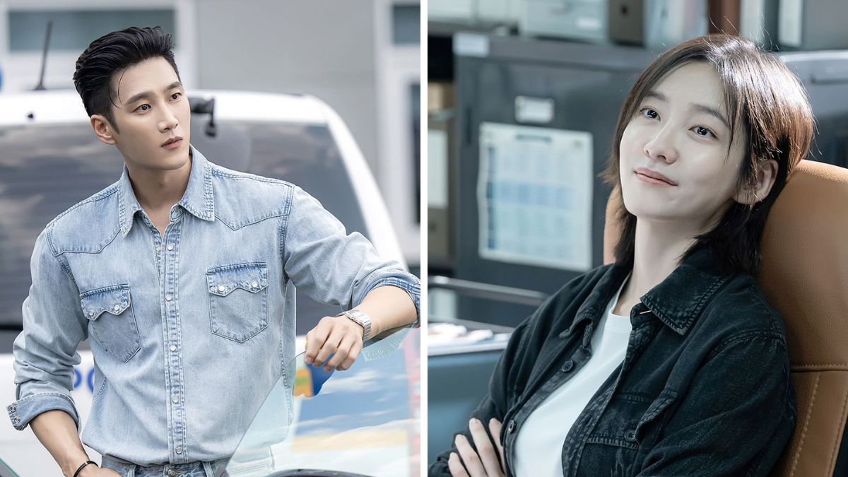 Flex X Cop K Drama Posters Reveal Ahn Bo Hyun Park Ji Hyuns Characters