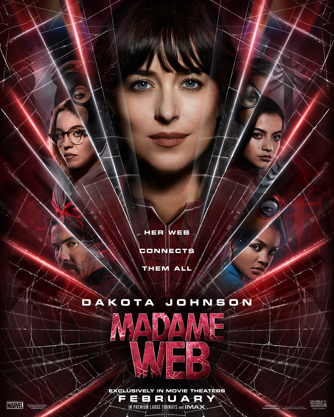 Madame Web Posters Preview the Movie's Marvel Heroines