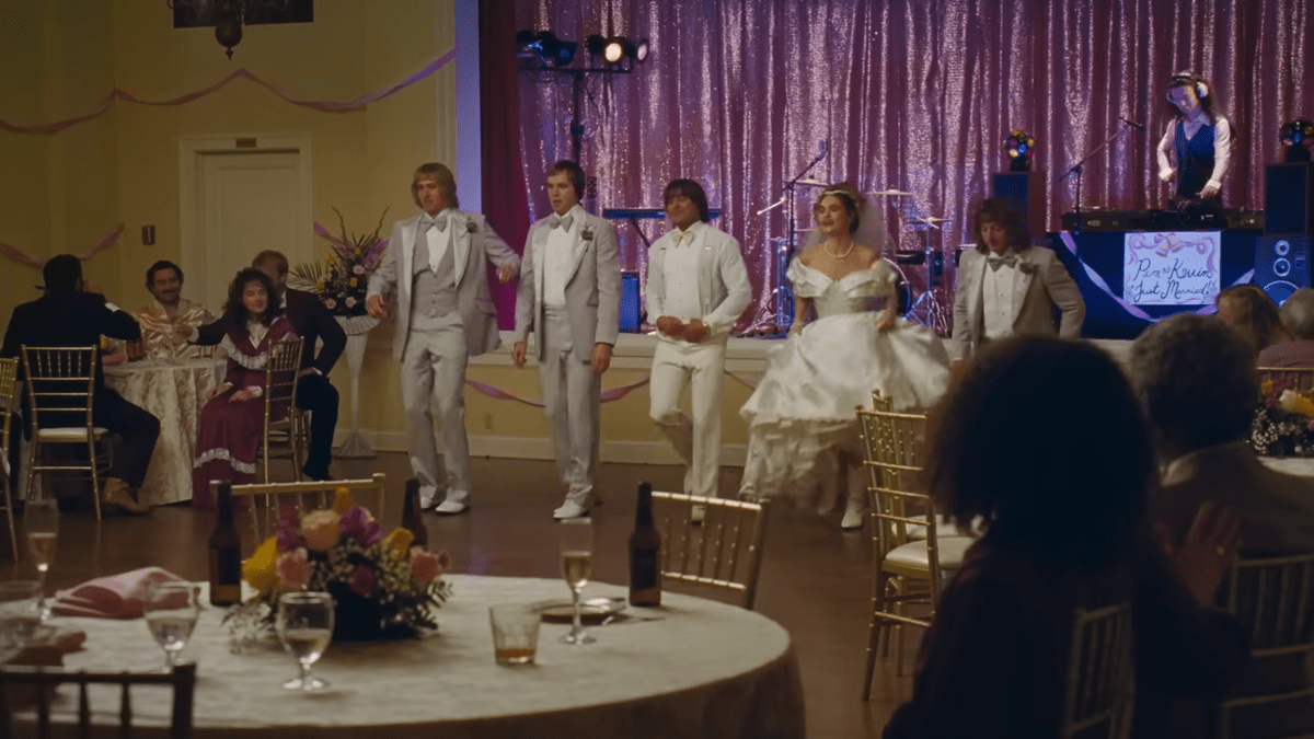 The Iron Claw Clip Shows Brothers Dancing at Kevin's Wedding