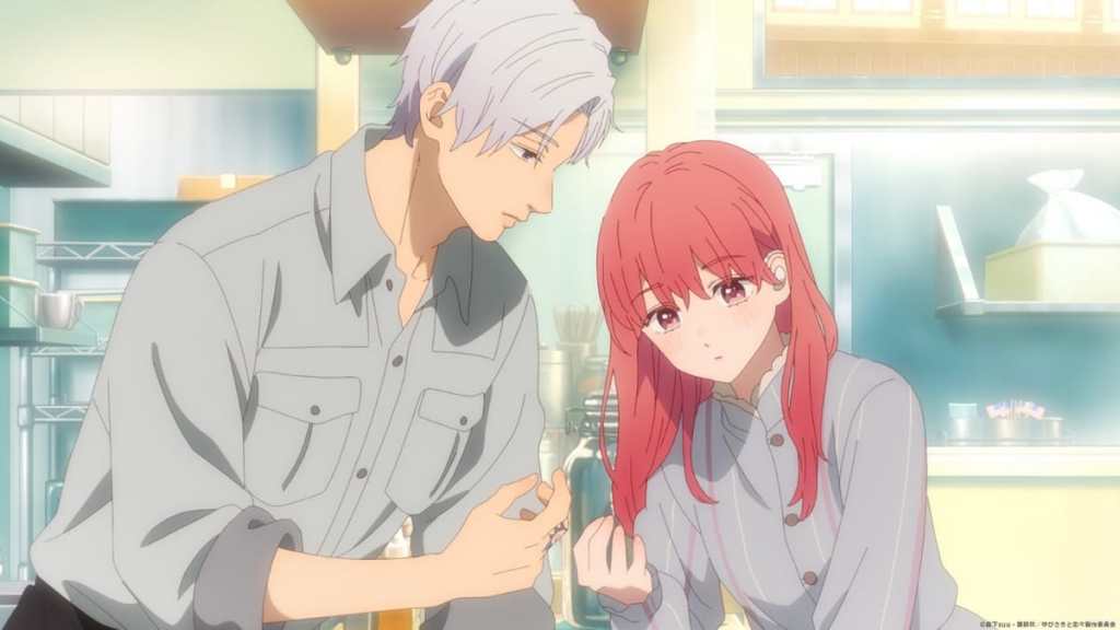 Itsuomi and Yuki from A Sign of Affection Season 1 episode 3 preview