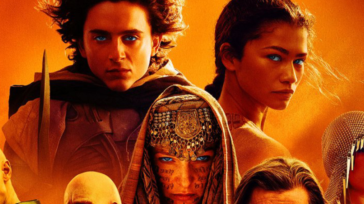 New Dune: Part Two Poster Highlights All Star Cast, Giant Sandworm