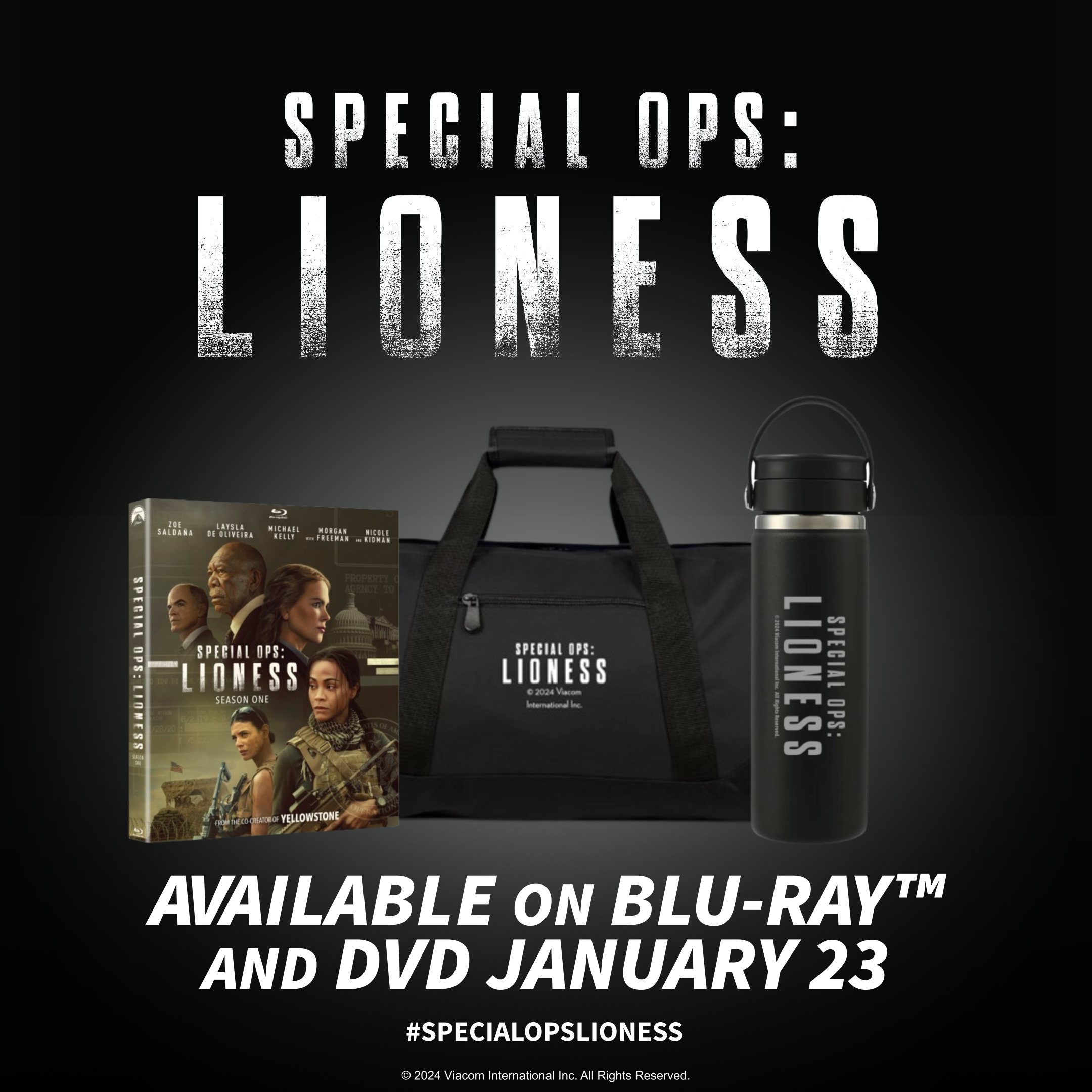 Special Ops: Lioness Season 1 Prize Pack Giveaway For Zoe Saldaña-Led ...